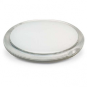 Rounded double compact mirror