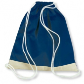 Rucksack cotton bicolour
