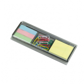 Ruler With Sticky Notes & Clips 