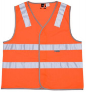Safety Vest With 3M Reflective Panel