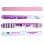 Salon Size 4 Colour Process Emery Board