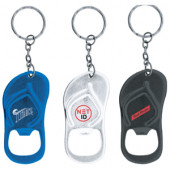 Sandal Shaped Bottle Opener Keychain