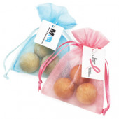Scented Timber Balls in Organza Gift Bag