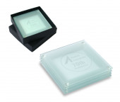 Set of 4 Glass Coaster Set