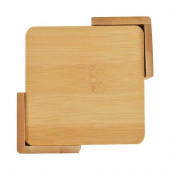 Set of 6 Bamboo Coasters 