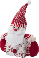 Set of Christmas Decoration Boxes with 3D Knitted Figures 