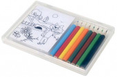 Set of Colouring Pencils and Colouring Sheets 