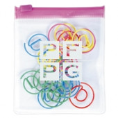 Shape Paperclips in PVC Zippered Pouch