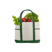 Shopping Bag with Coloured Trim