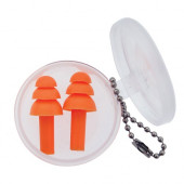 Silicone Matson Earplug Keychain