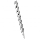 Silver Carbon Fibre Ballpoint