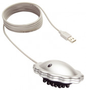 Silver USB Massager