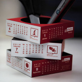 Sliding Pen Pot Calendar 