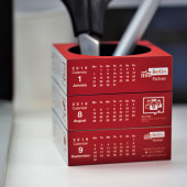 Sliding Pen Pot Calendar 