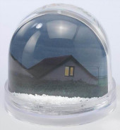 Snowdome Photo Insert dome shape