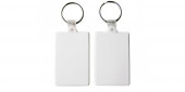 Soft PVC Keytag with Chrome Split Ring 