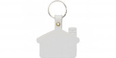 Soft PVC Keytag with Chrome Split Ring 