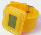 Soft PVC Strap Watch