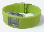 Soft Silicone Strap Watch in Lime Green
