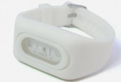 Soft Silicone Strap Watch with Quartz Movement