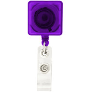 Square Retractable Badge Holder 