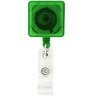 Square Retractable Badge Holder 