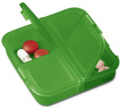 Square Translucent Plastic Pill Box
