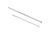 Stainless Steel Straw with Pipe Cleaner Brush