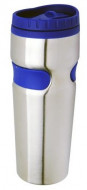 Stainless Steel Travel Mug in Blue Trime 
