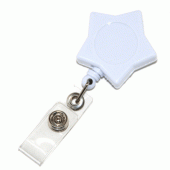 Star Retractable Card Holder - for lanyards