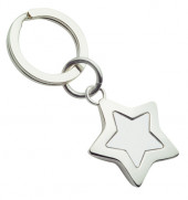 Star Shaped Keyring