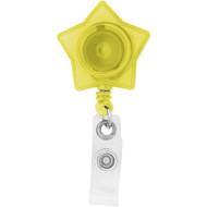 Star-Shaped Retractable Badge Holder 