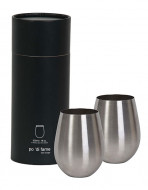 Stemless Stell Wine Glass Set 