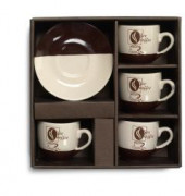 Stoneware Coffee Set