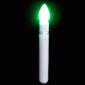 Tall Flashing Rainbow Candle LED