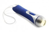Torch With Coloured Rubber Grip