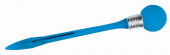 Transaparent Arcylic Pen with Light Bulbs in Blue
