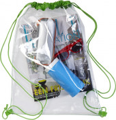 Transparent Drawstring Backpack
