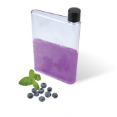 Transparent Flat Drink Bottle - 500ml 