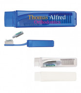 Travel Toothbrush with Toothpaste 