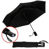 Umbrella With Led Flashlight & Pouch
