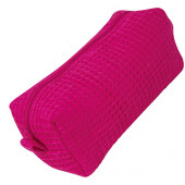 Waffle Weave Small Cosmetic Bag 
