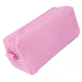 Waffle Weave Small Cosmetic Bag 