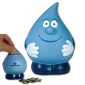 Wally The Water Drop Coin Savings Bank