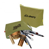 Washable Kraft Paper Cosmetic Bag (290 x 160 x 90mm)