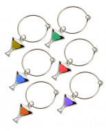 Wine Charms - Cocktail Glass Shape