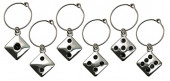 Wine Charms - Dice Shape