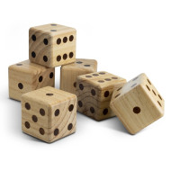 Wooden Yard Dice Game 