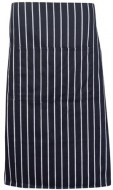 Yarn Dyed Stripe Apron Full Bib 