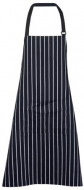 Yarn Dyed Stripe Apron Long Waist 